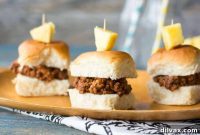 Luau Sloppy Sliders