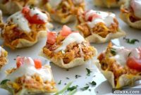 Party-Perfect Slow Cooker Chicken Enchilada Bites