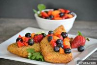 Crispy Parmesan Cod with Fresh Berry Salsa