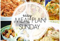 Sunday Set-Up for Simple Weeknight Dinners