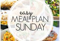 Simple Sundays: Your Weekly Meal Guide