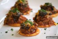 Sweet Heat Cola Pulled Pork Bites