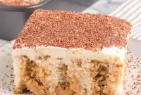 Effortless Tiramisu Poke Perfection