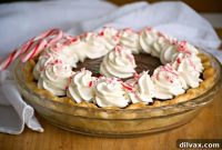 Silken Chocolate Peppermint Cloud Pie