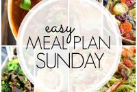Stress Free Sunday Meals Week 77