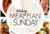 Stress-Free Sunday Meals: Week 78 Menu