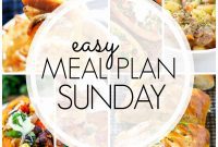 Simple Sunday Meal Prep