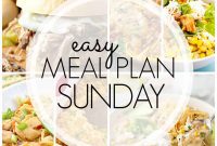 Effortless Sunday Dinners: Week 87 Menu