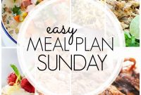 Stress-Free Suppers: Week 89 Sunday Meal Ideas