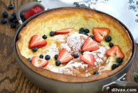 Lemon Poppy Seed Sky-High Dutch Baby