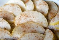 Golden Cinnamon Pear Rounds