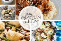 Simple Sunday Meal Ideas: Week 99 Edition