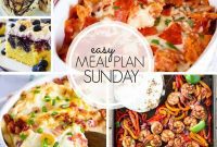 Effortless Sunday Meal Planning