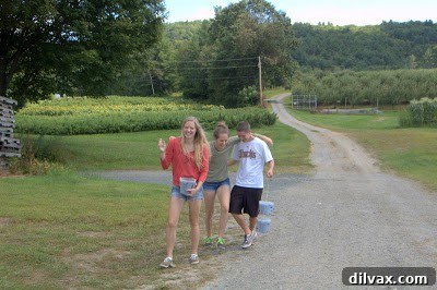 A close-up shot of siblings sharing a playful moment