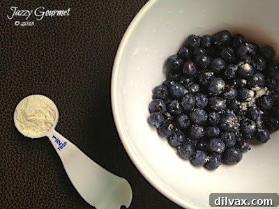 Jazzy Gourmet Cooking Studio's Smart Baking Hack Baking tip for preventing fruit from sinking in cakes