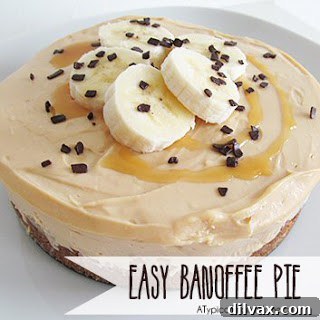 Wednesday Wonders 4 Mouth-watering banoffee pie with cream and caramel