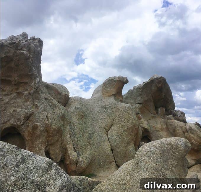 Eagle Rock, one of the sights in southern California along the Pacific Crest Trail.