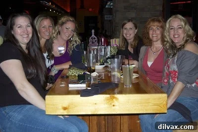 Group of friendly food bloggers posing together at an event in Arizona