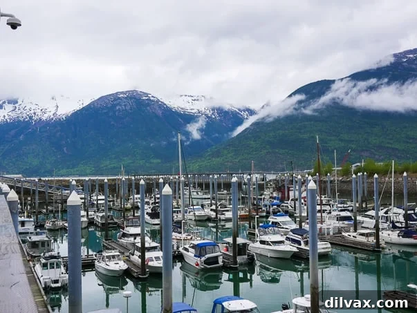 Skagway Marina in Skagway, Alaska - Picturesque Harbor