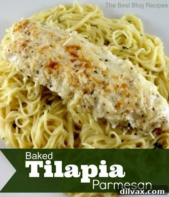 Baked Tilapia Parmesan recipe from The Best Blog Recipes