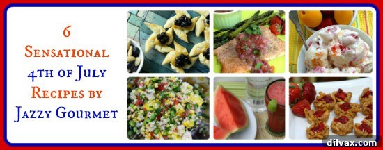 6 Sensational 4th of July Recipes from Jazzy Gourmet Cooking Studio