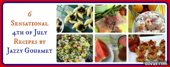 Vibrant collection of 4th of July recipes for summer celebrations