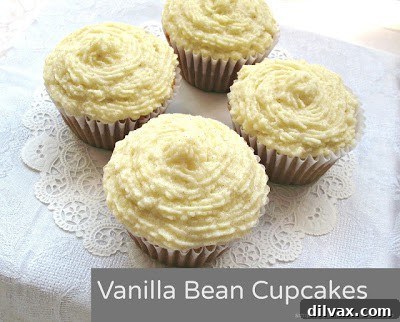 Vanilla Bean Cupcakes from Simple Joys of Home