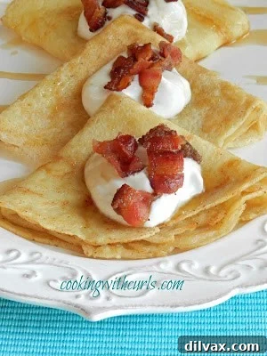 Wicked Good Wednesday 31 6 French Toast Sourdough Crepes with Maple Cream and Candied Bacon