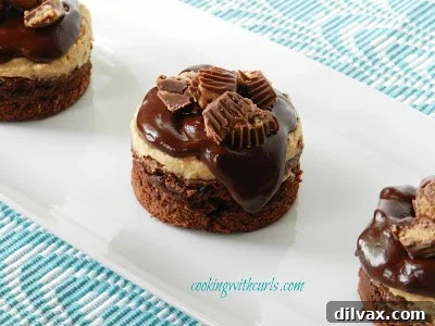 Peanut Butter Cup Boozy Brownies