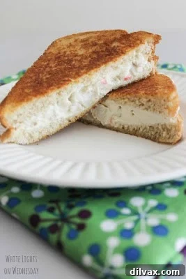 Crab Rangoon Grilled Cheese
