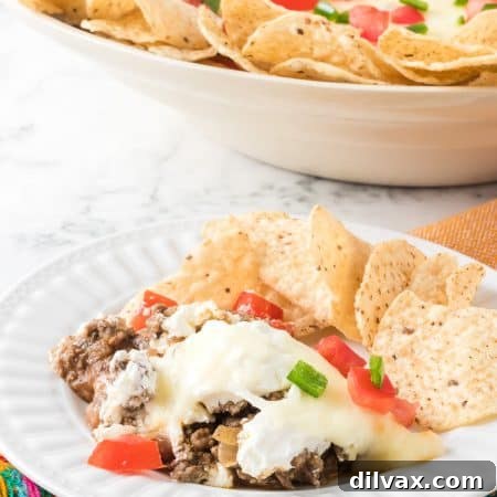 Easy Layered Taco Dip