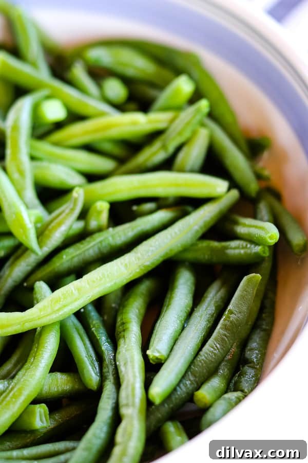 Schwan's MicroSteam Whole Green Beans.