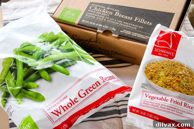 How to Make a Balanced Meal with Schwan's Food Delivery.