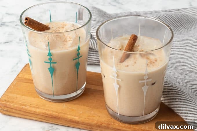 Horchata - A Mexican rice and cinnamon drink.