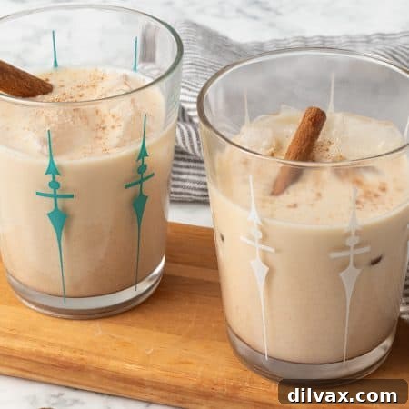 Horchata - A Mexican rice and cinnamon drink.