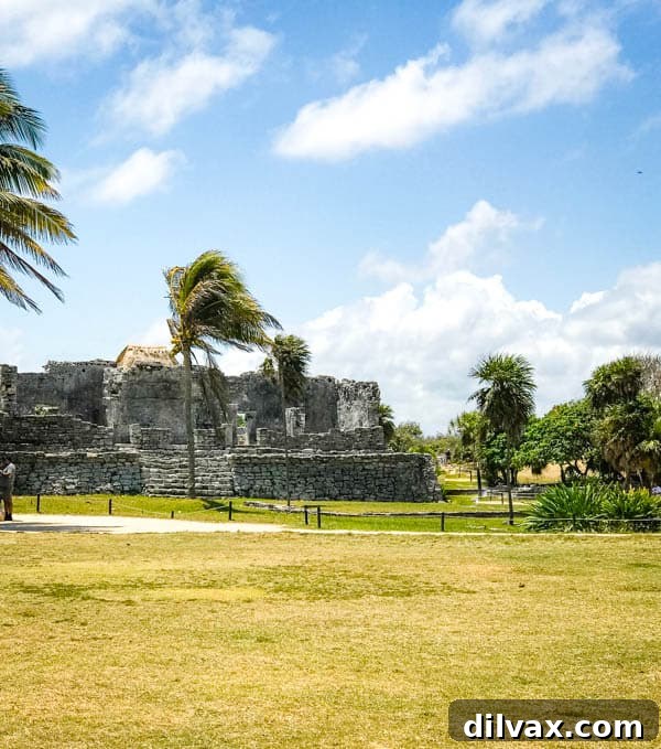 Ruins in Tulum, Mexico.