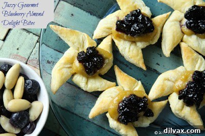 Wednesday Wonders 5 Elegant Blueberry Almond Delight Bites