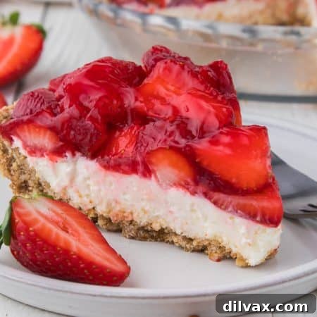 Strawberry Pretzel Pie