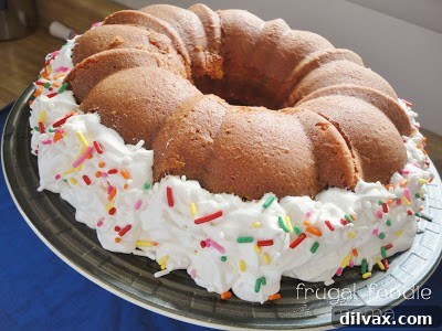 Superb Wednesday Selections 13 6 Beautiful Rainbow Bundt Cake, perfect for celebrations, from Frugal Foodie Mama