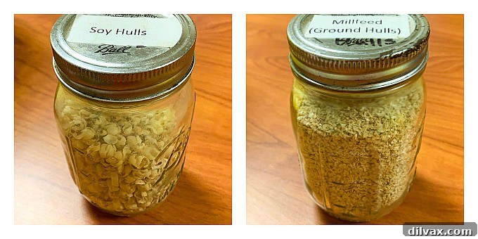 Soy: The Unassuming Powerhouse 6 Soybean hulls are made into mill feed.