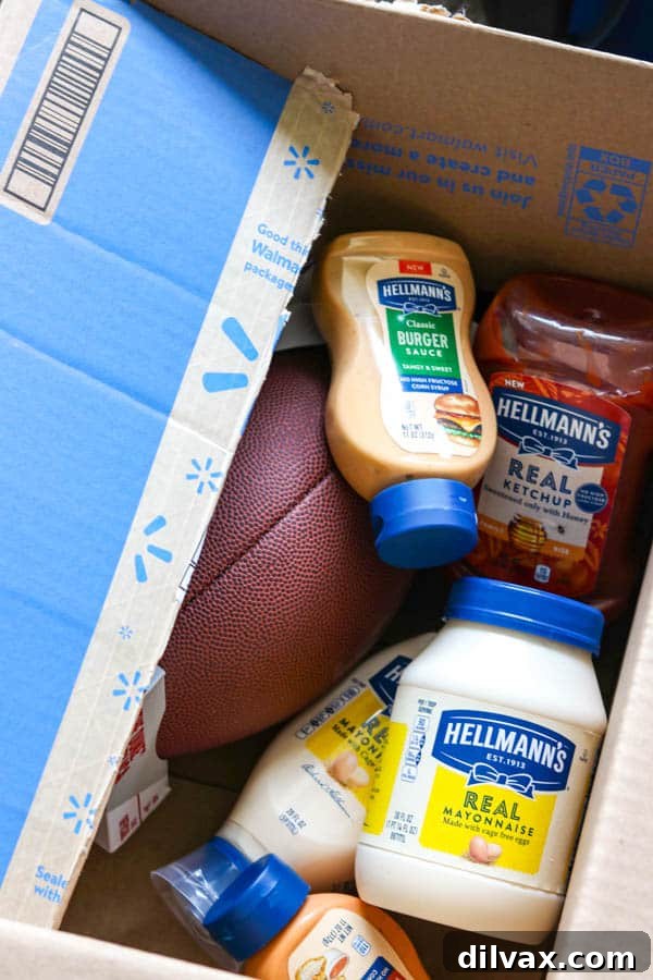 Hellmann's condiments delivered conveniently, ready for use.