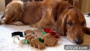Peanut Butter Banana Dog Treats
