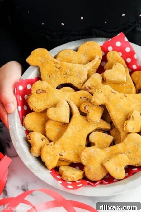 Homemade Pumpkin Bacon Dog Treats