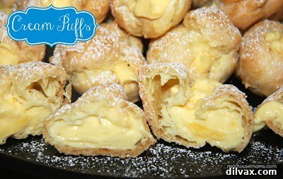 Homemade Cream Puffs
