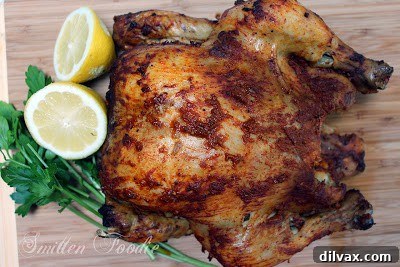 Succulent Crock Pot Rotisserie Chicken