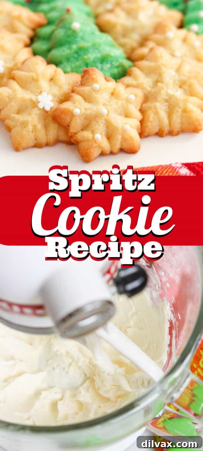 Making Spritz Cookies The making of Spritz Cookies.