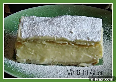 Wicked Good Wednesdays Eight 3 Deliciously golden Vanilla Slice with creamy filling