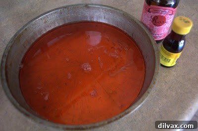 The Secret Recipe for Turkish Delight Revealed 7 Turkish Delight mixture poured into a baking dish, setting.