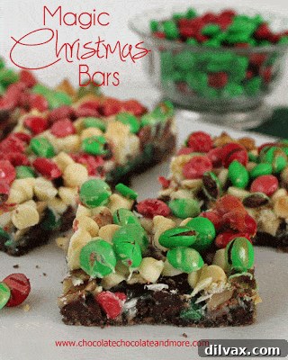 Fantastic Wednesday 3 Irresistible Magic Christmas Bars with festive sprinkles