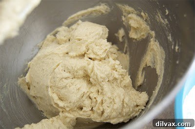 A close-up shot of a Chocolate Chip Caramel Peanut Butter Pretzel Cookie, showing its rich texture.